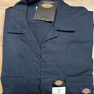 Dickies Navy Long Sleeve Coveralls